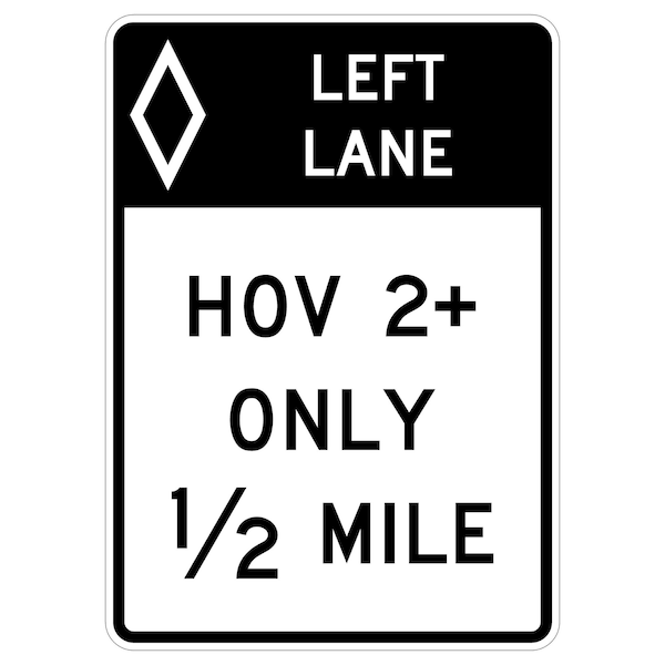 Sign Solutions Usa 42 in Height, 30 in Width, Aluminum, Vertical Rectangle DUS08HWT3042R3-12E - main